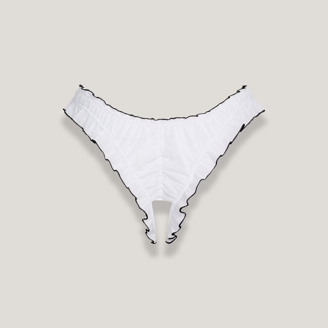 "Party For One" Organic Ouvert Panty