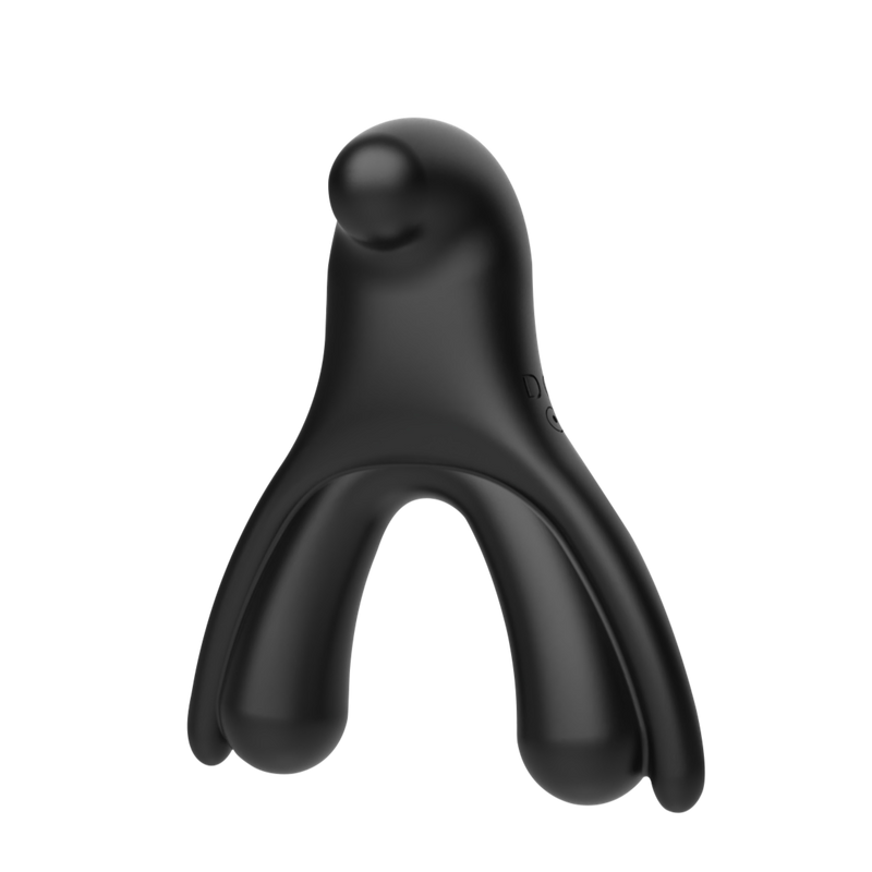 Cerē Lalalena | Back Side of Black Vibrator & Clitoris Stimulator | CERĒ Pleasure Products Designed By Physicians For Sexual Wellness